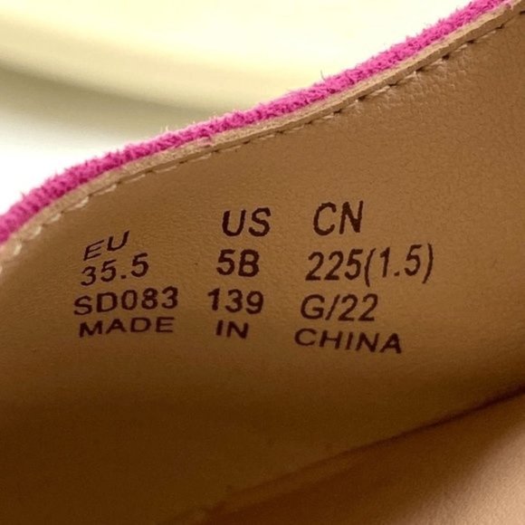 Stuart Weitzman Suede Avenue 130 Platform Stiletto Barbie Pink Size 5B NEW! - Picture 10 of 11